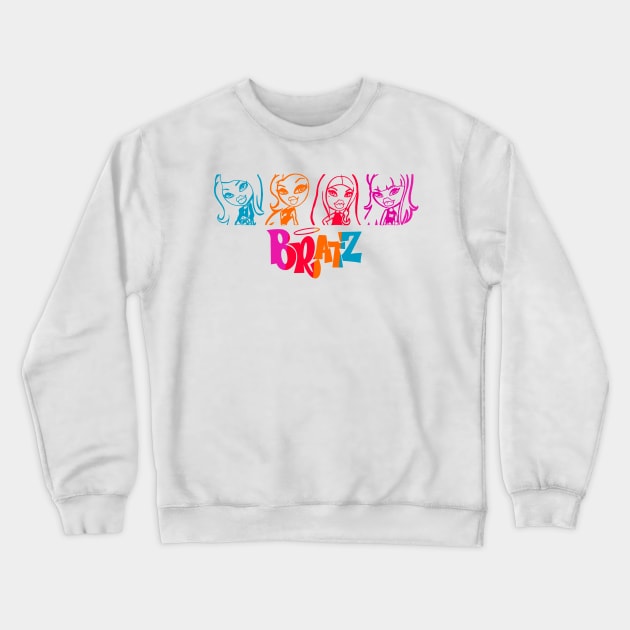 Bratz Girls Crewneck Sweatshirt by KnockDown